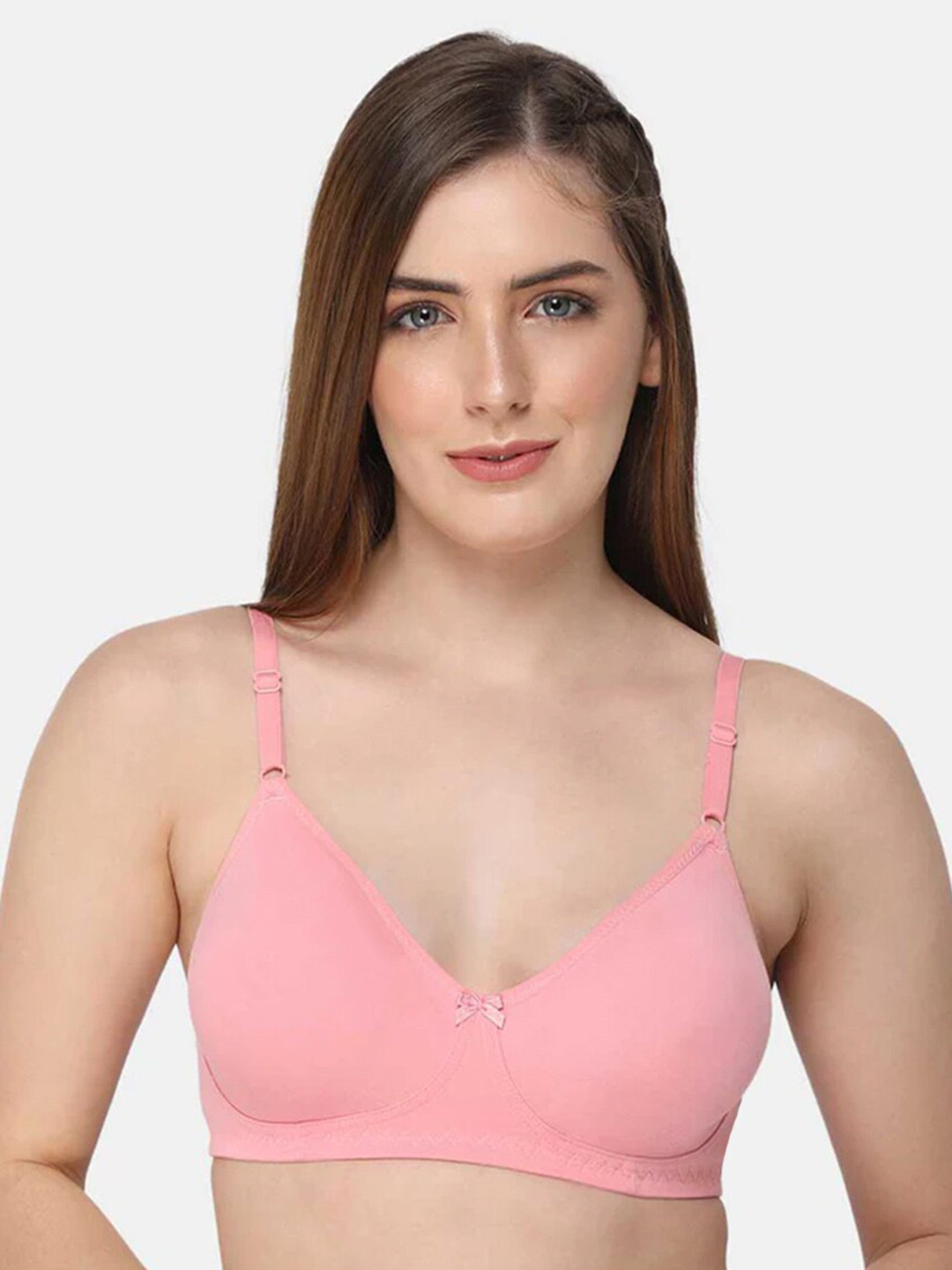 

intimacy LINGERIE Medium Coverage Cotton Bra, Pink