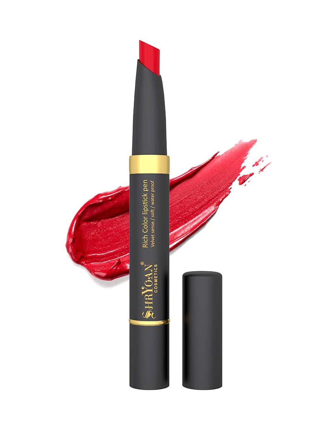 

SHRYOAN Velvet Sense Rich Color Waterproof Lipstick - 2.1g - SH01, Red