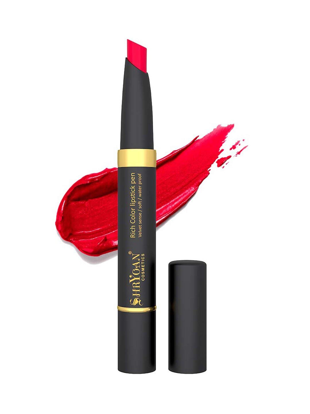 

SHRYOAN Velvet Sense Rich Color Lipstick - 2.1g - Rich Red 11