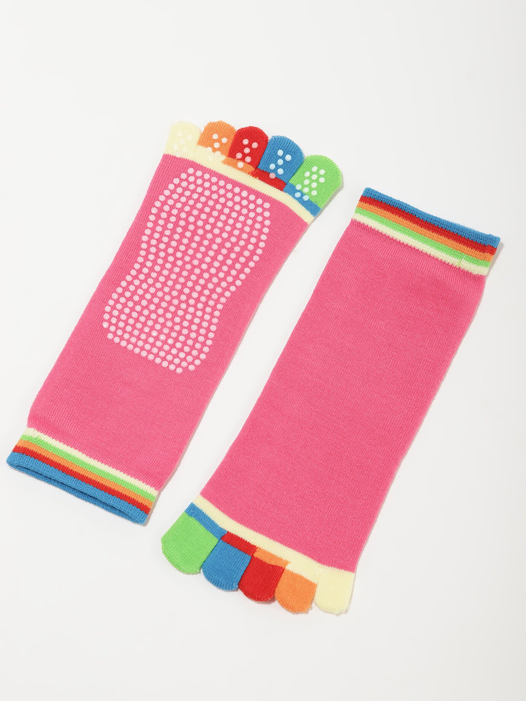 

LULU & SKY Women Printed Ankle-Length Socks, Pink