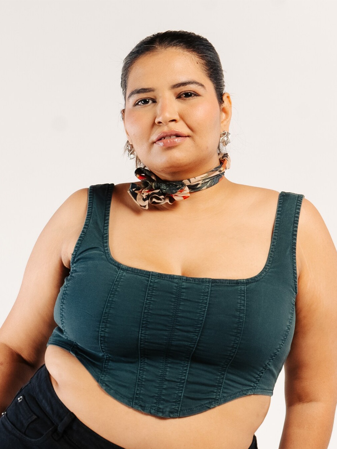 

FREAKINS Crop Top, Green