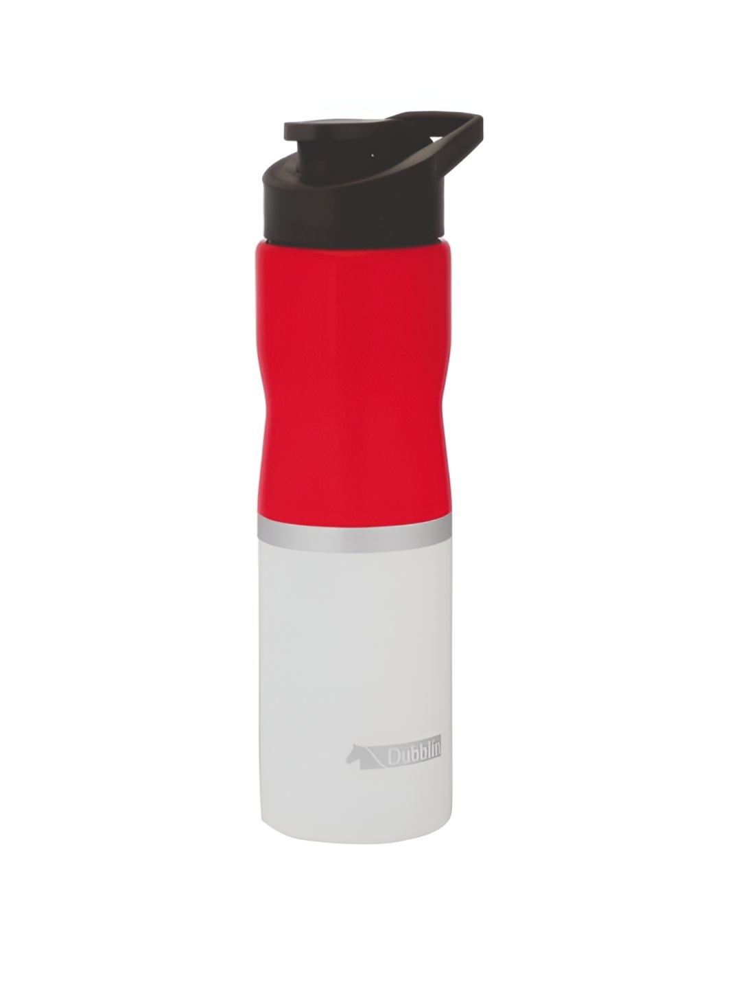 

Dubblin Red & Black Stainless Steel Solid Single Wall Vacuum Water Bottle 750ml