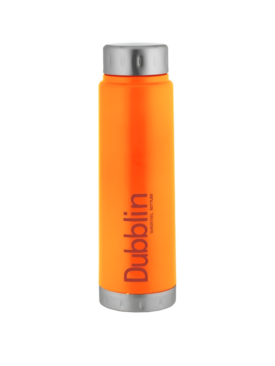 

Dubblin Orange Stainless Steel Solid Single Wall Vacuum Water Bottle
