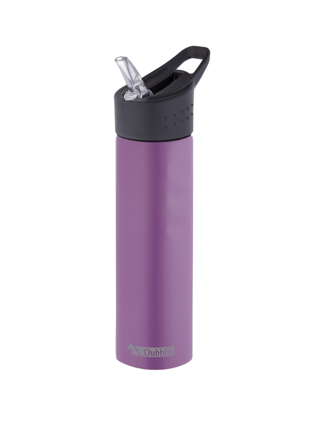 

Dubblin Purple & Black Stainless Steel Single Wall Vacuum Water Bottle