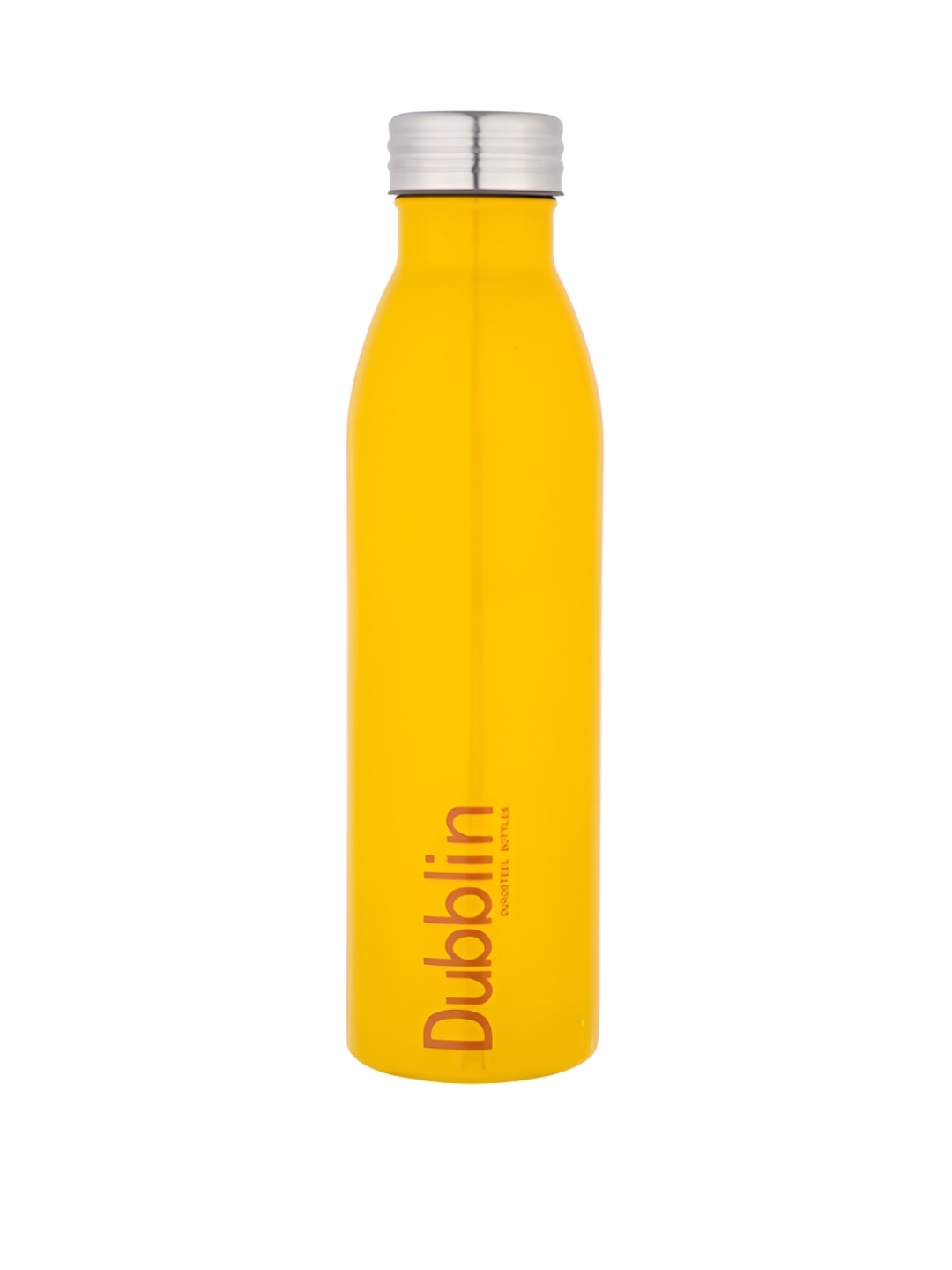 

Dubblin Season Yellow & Silver-Toned Stainless Steel BPA Free Water Bottle 1 L