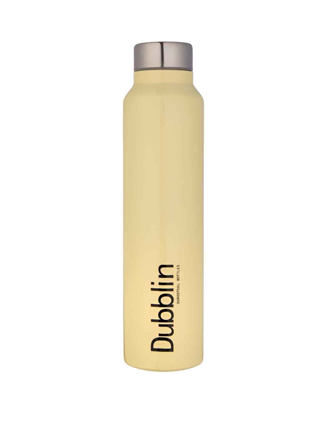 

Dubblin Bingo Cream Stainless Steel Solid Single Wall Vacuum Water Bottle 1 ltr