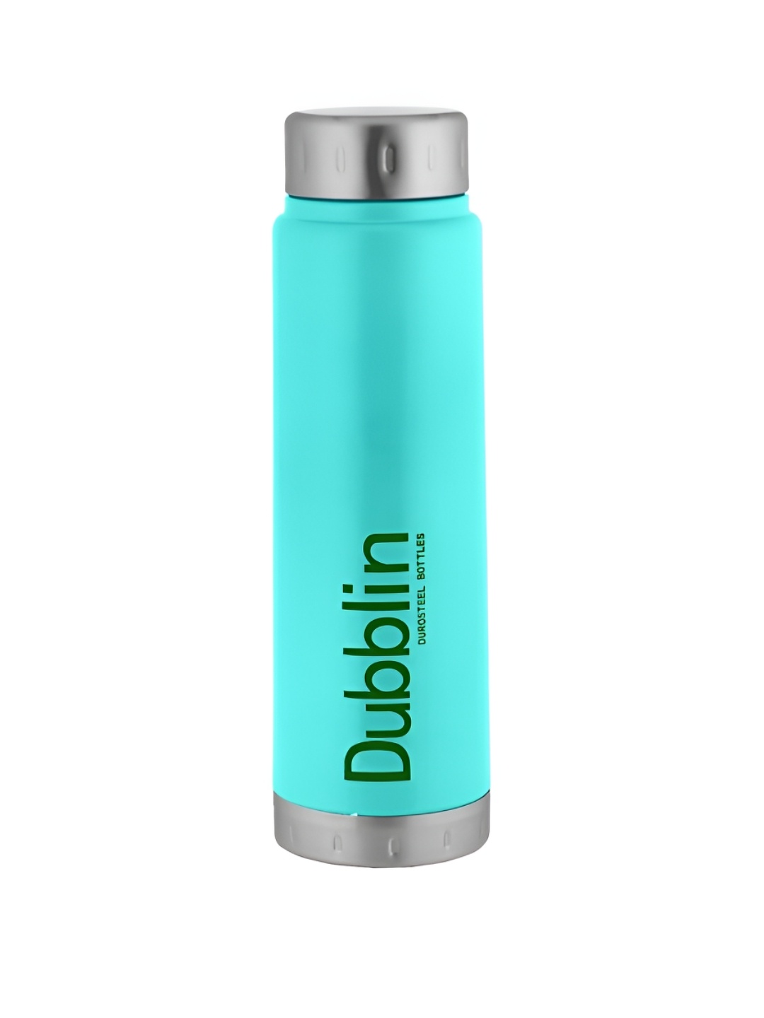 

Dubblin Ice Cube Blue & Silver-Toned Stainless Steel BPA Free Water Bottle 1.5 L