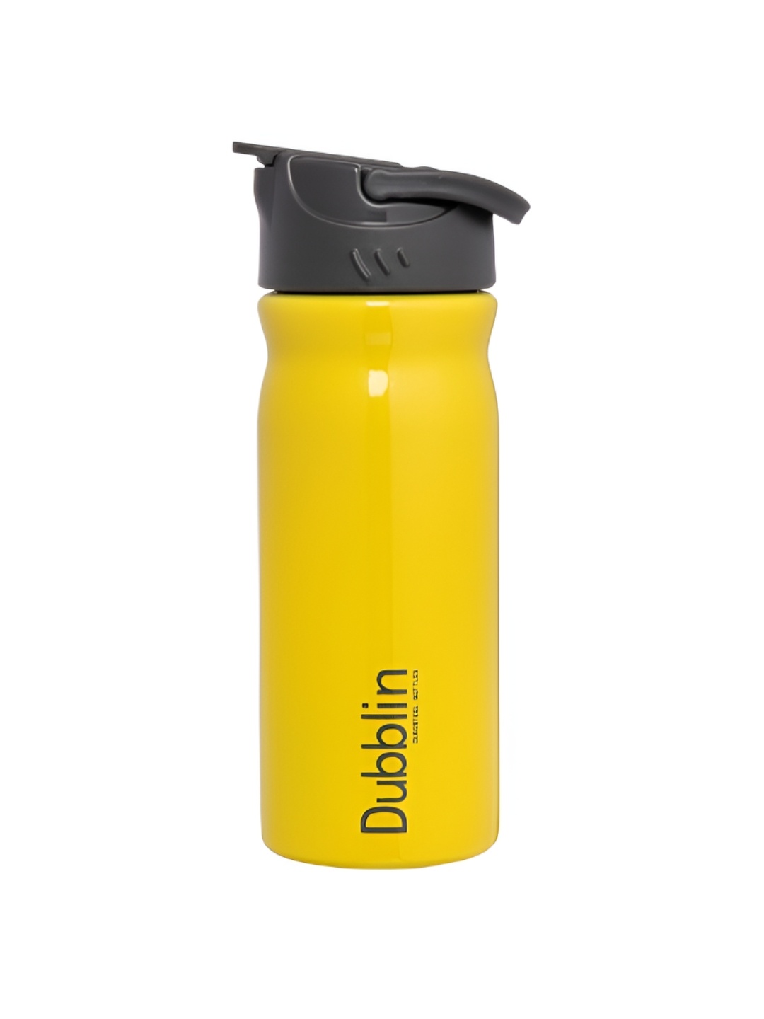 

Dubblin Rapid Yellow Single Stainless Steel Solid Single Wall Vacuum Water Bottle 400 ml