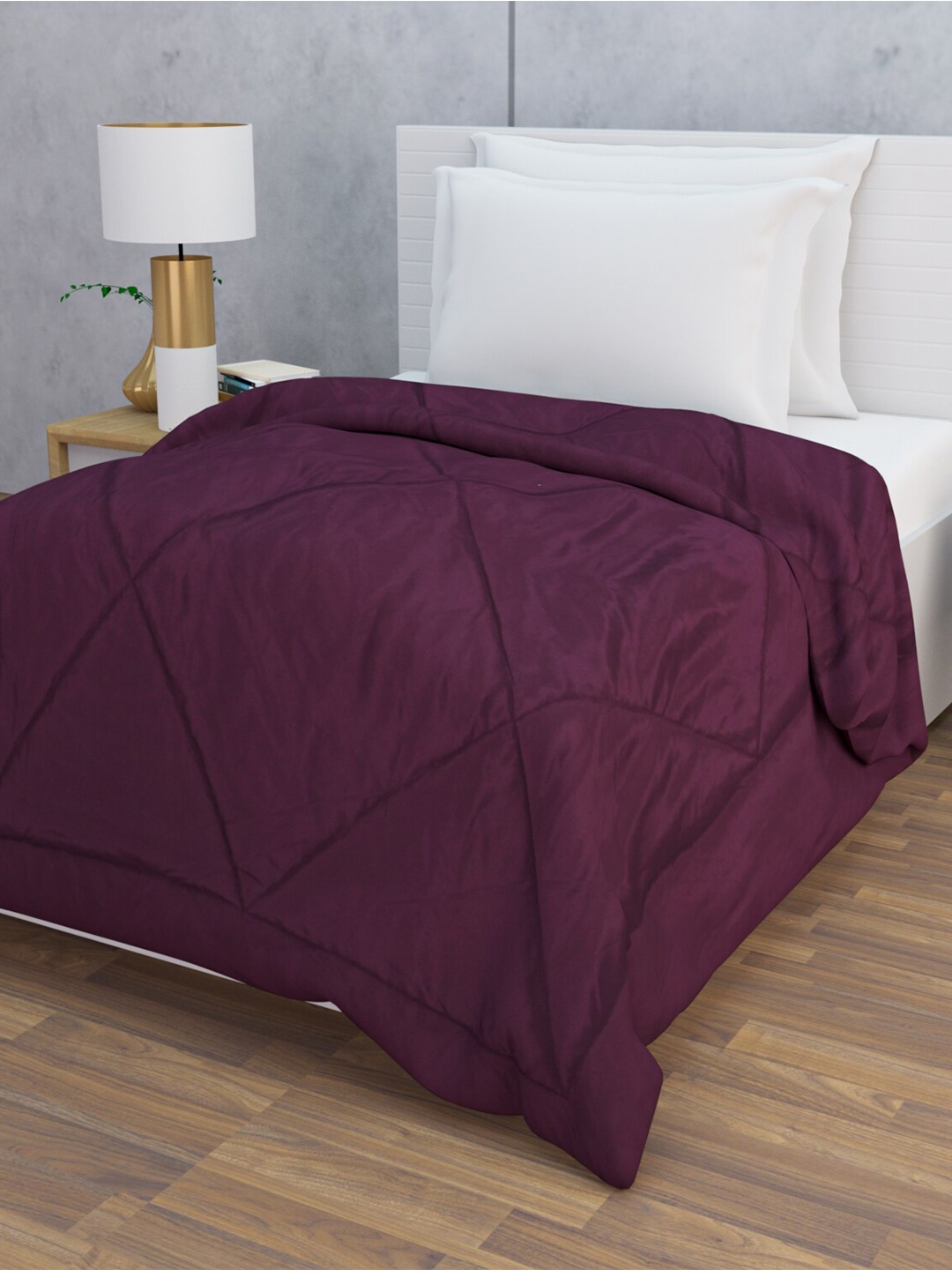 

BLUSH Burgundy Double Bed Comforter