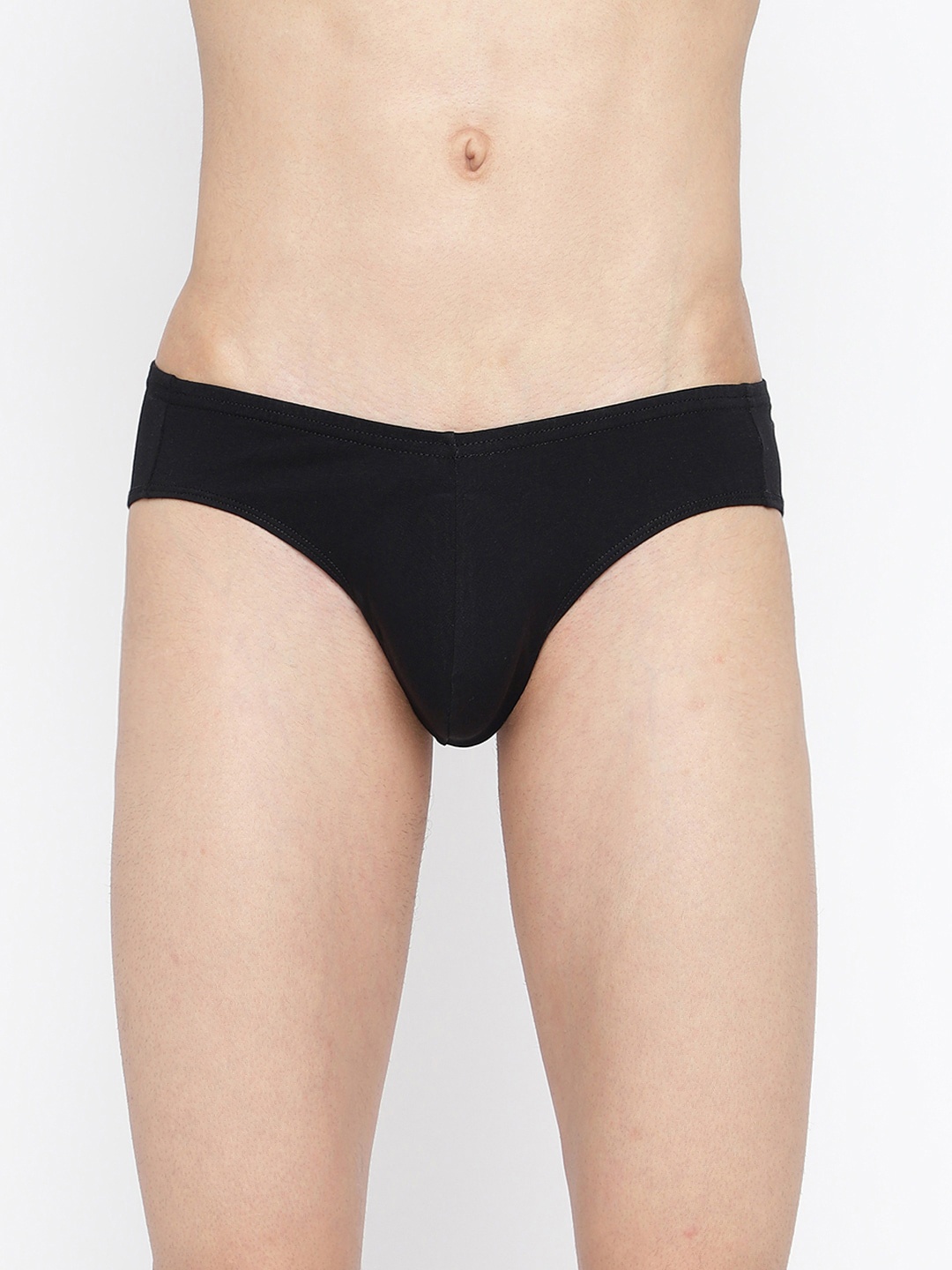 

La Intimo Men Low-Rise Anti Microbial Basic Briefs LIBR05BK0, Black