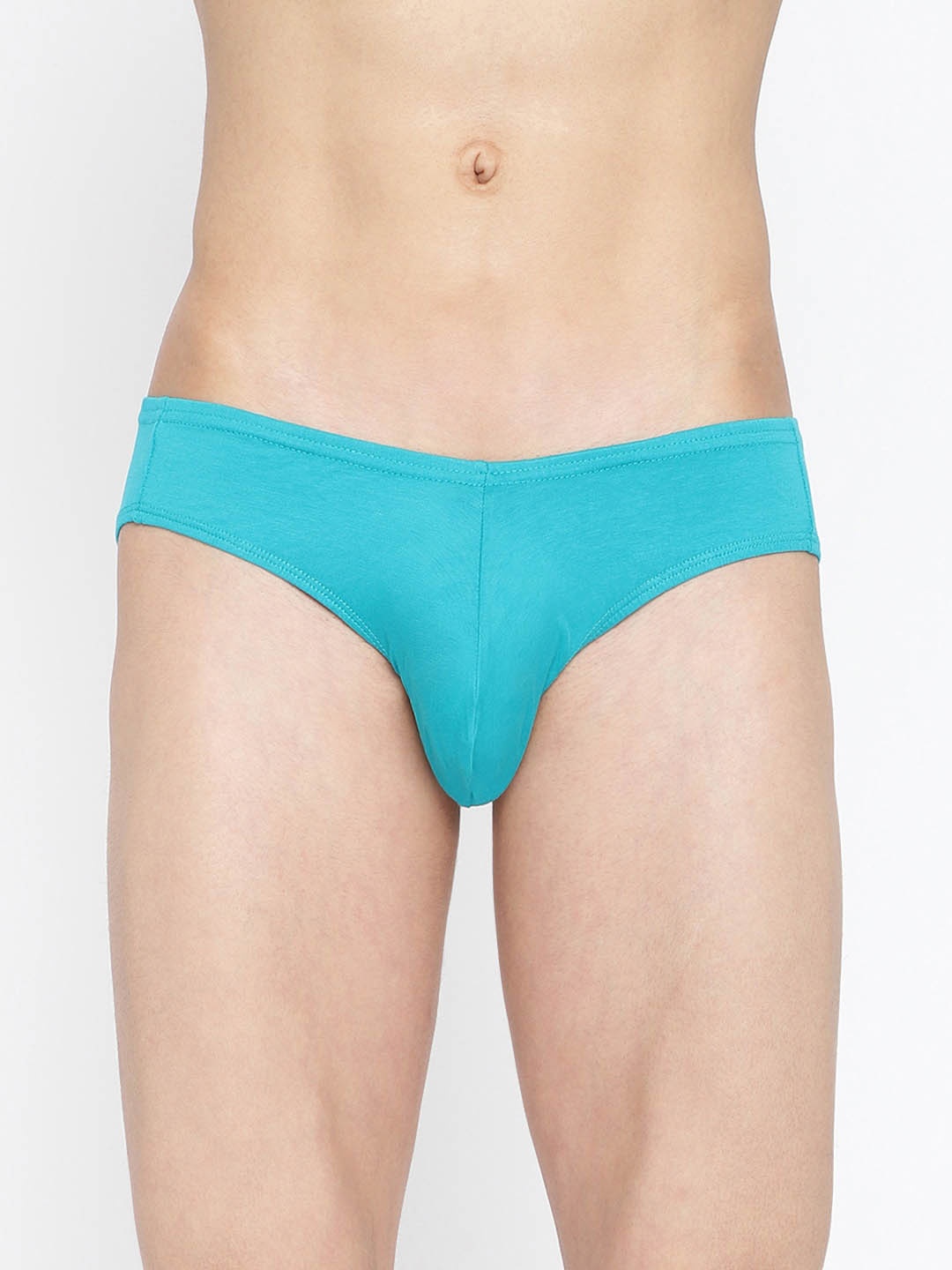 

La Intimo Men Low-Rise Anti Microbial Basic Briefs LIBR05TL0, Turquoise blue