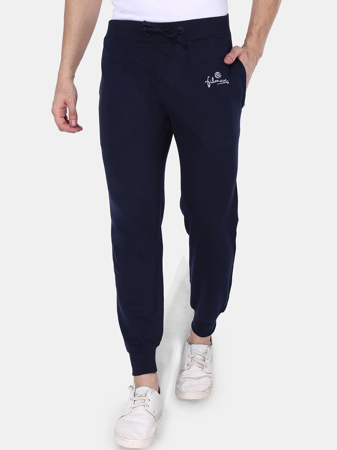 

FILMAX ORIGINALS Men Relaxed Fit Cotton Jogger, Navy blue