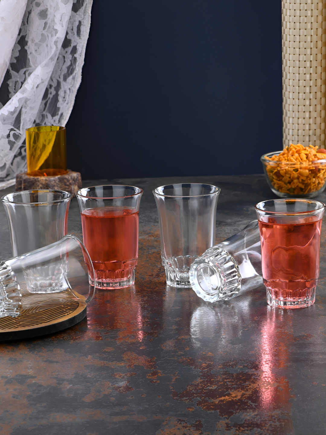 

Afast Transparent 6 Pcs Glass Bar & Drinkware 150 Ml