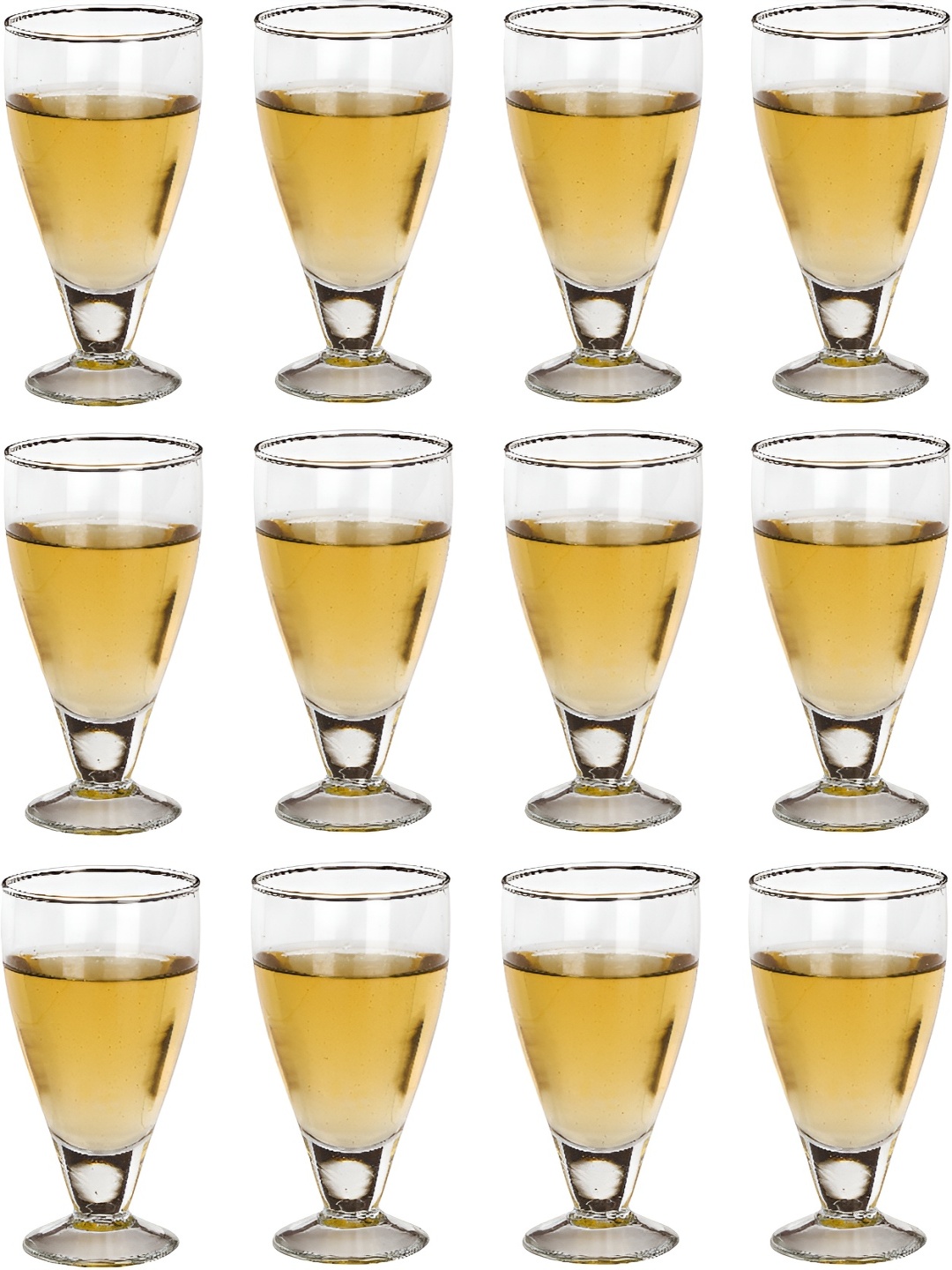 

Afast Transparent 12 Pieces Dishwasher Safe Wine Glasses 250ml