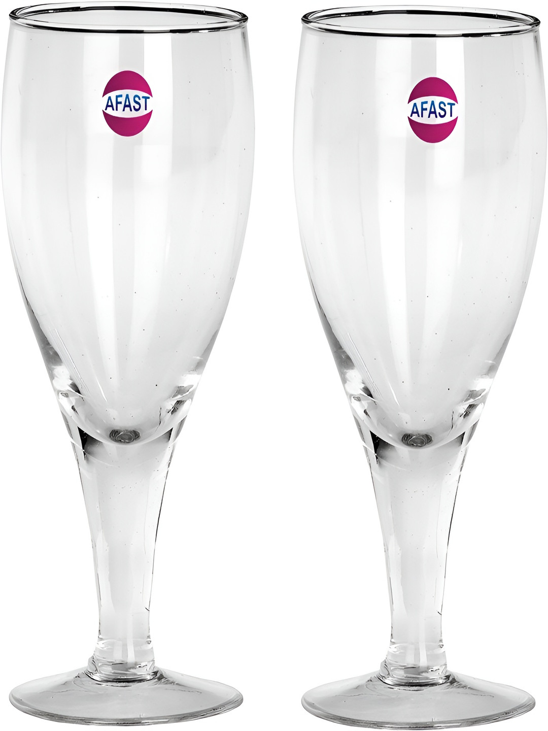 

Afast Transparent 2 Pieces Dishwasher Safe Wine Glasses 180 ML Each