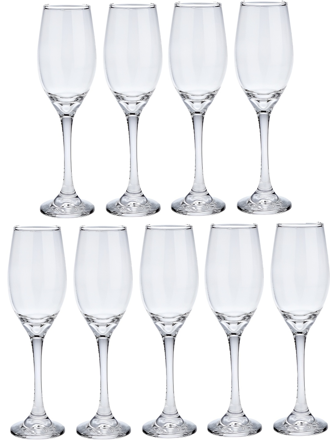 

Afast Transparent 9 Pieces Glass Fashion Wine Glasses 250 ml