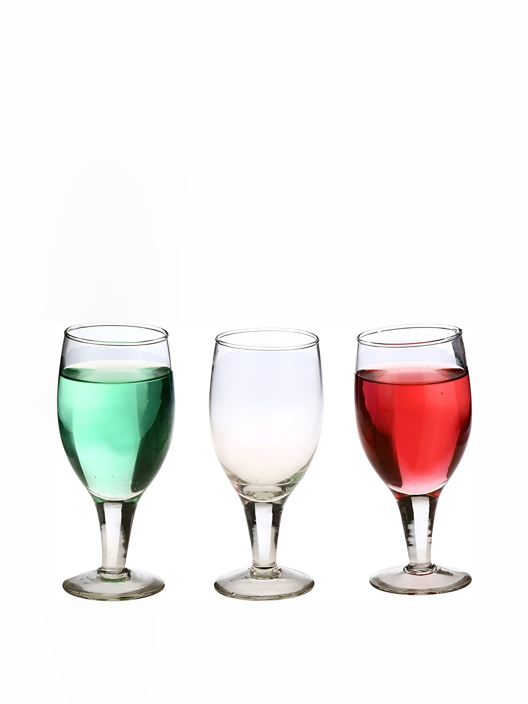 

Afast Transparent 3 Pieces Dishwasher Safe Wine Glasses 180ml