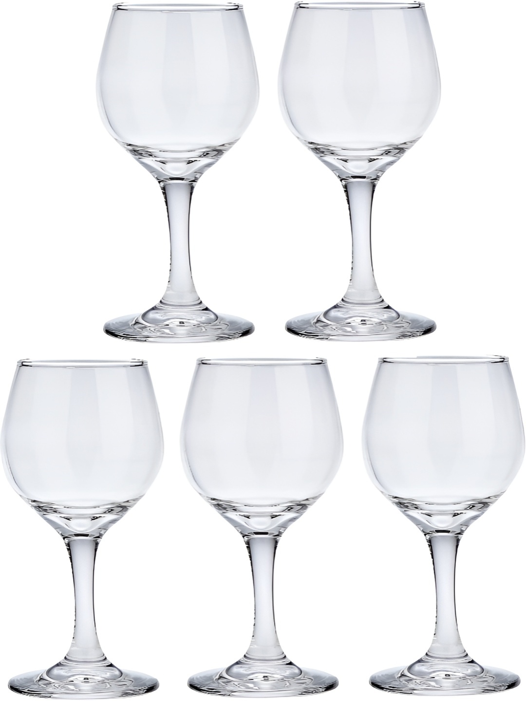 

Afast Transparent 5 Pieces Wine Glasses