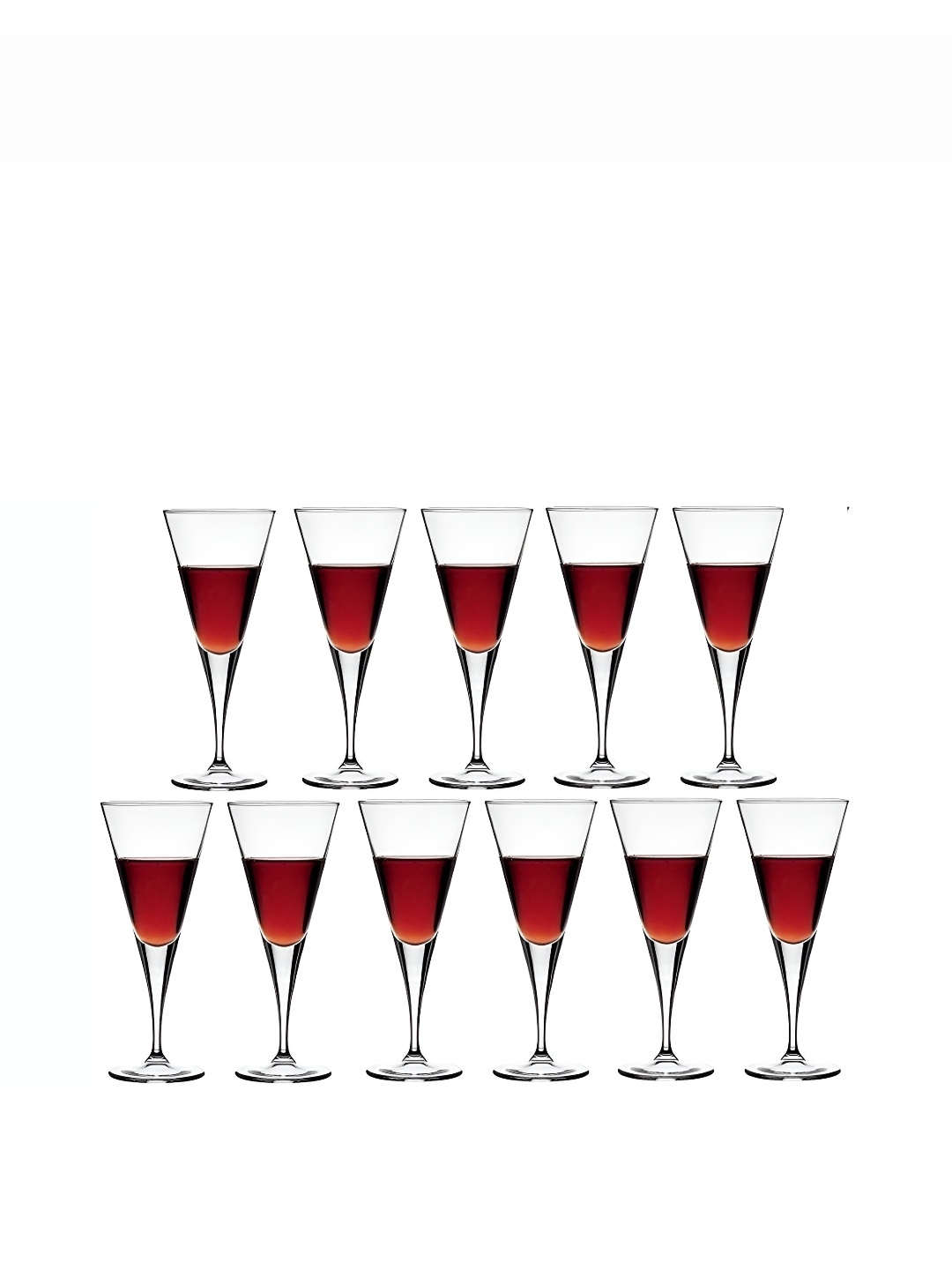 

Afast Transparent 11 Pieces Glass Fashion Bar and Drinkware 150 ml