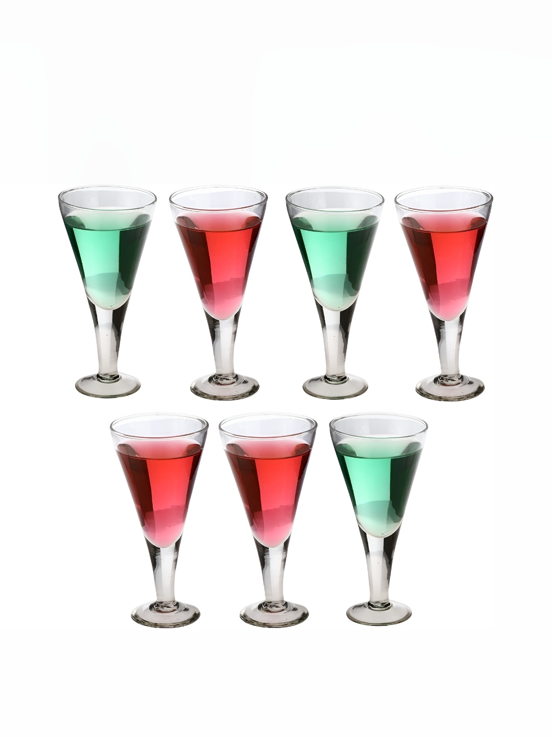 

Afast Transparent 7 Glass Fashion Bar and Drinkware 150 ml