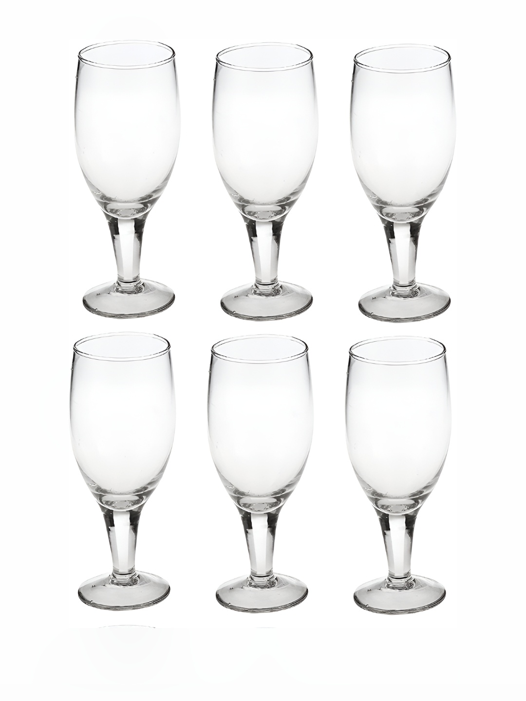 

Afast Transparent 6Pcs Glass Wine Glass Dishwasher Safe Bar &Drinkware 180Ml