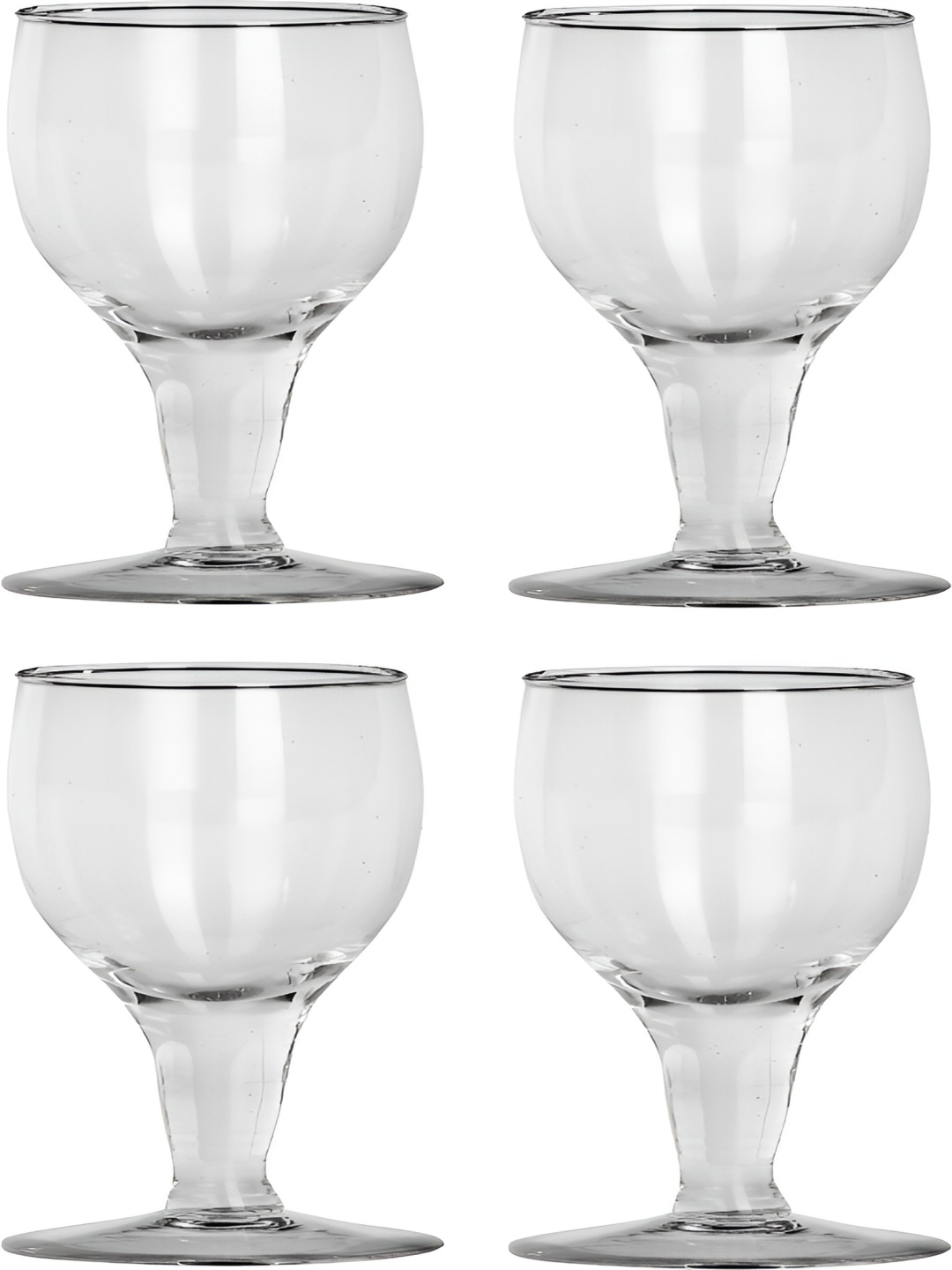 

Afast Transparent 4 Pieces Brandy Snifter 180 ML