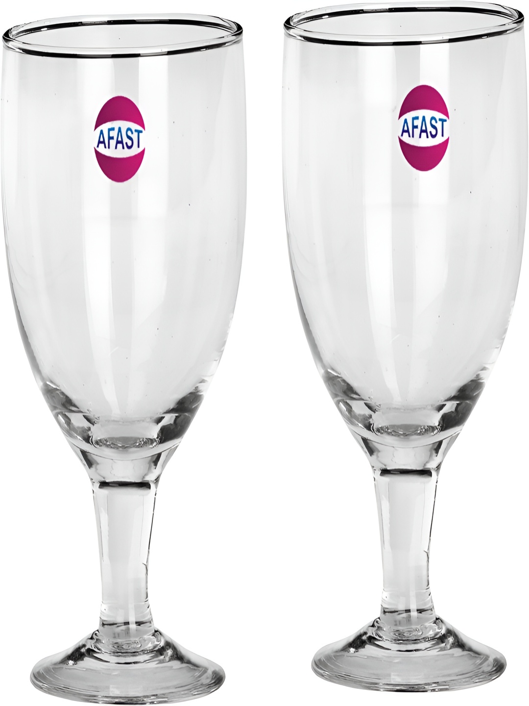 

Afast Transparent 2 Pcs Dishwasher Safe Champagne Glass 180 ml