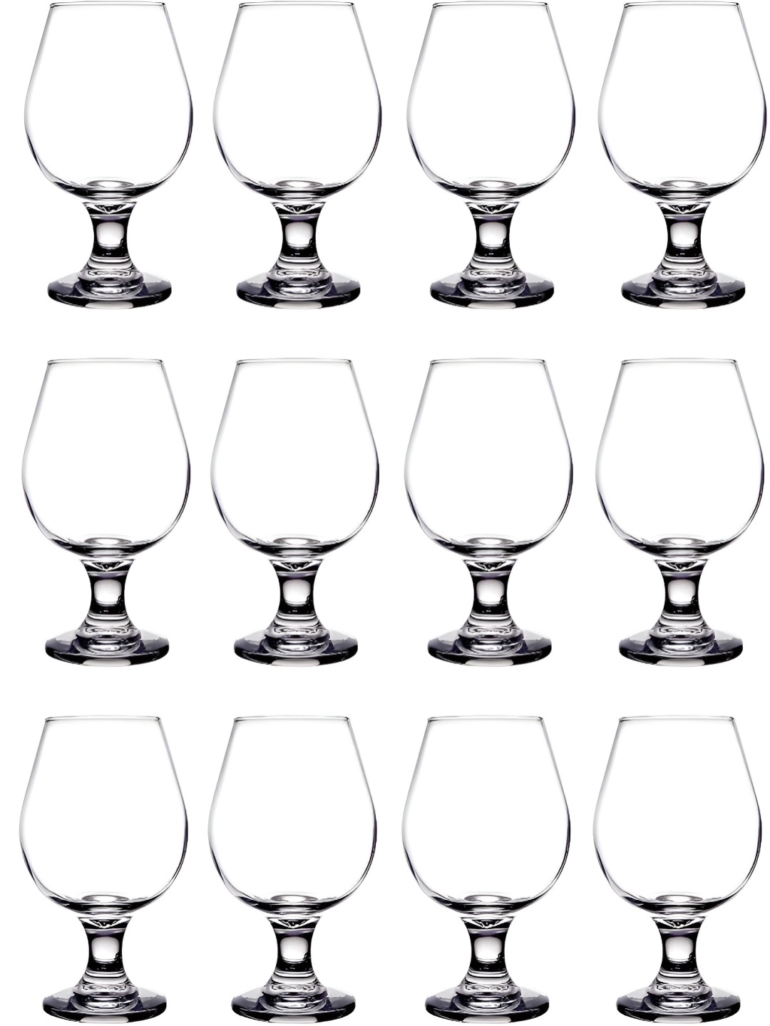 

Afast Transparent 12 Pieces Brandy Snifter 300 ML