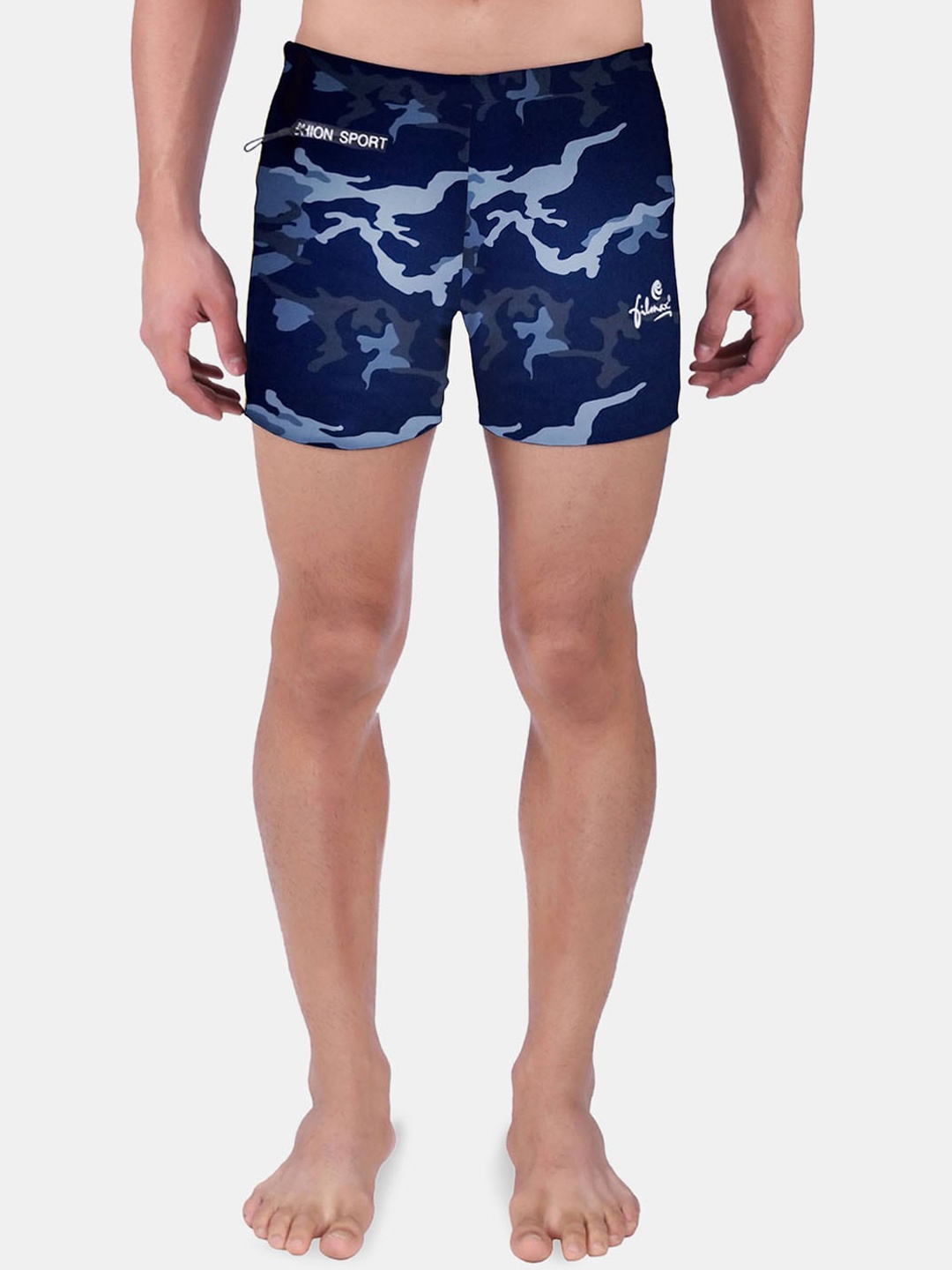 

FILMAX ORIGINALS Printed Swim Shorts, Blue