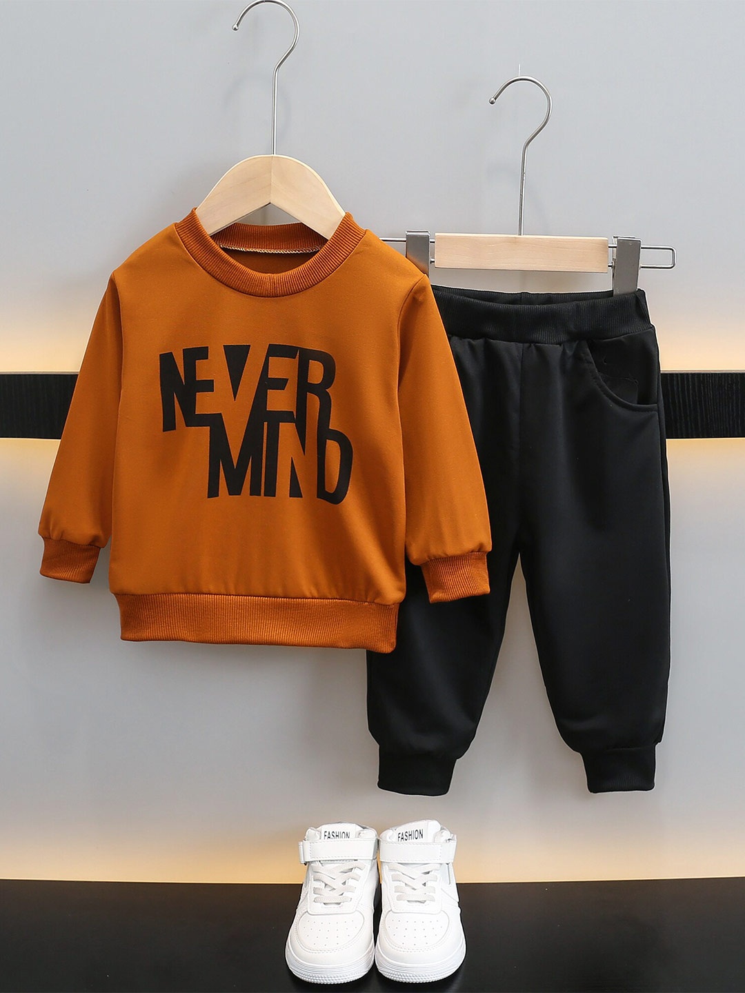 

StyleCast Boys Printed T-shirt with Pyjamas, Orange