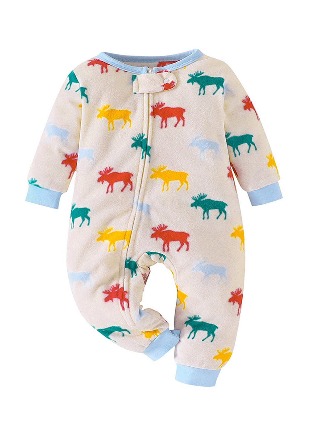 

StyleCast Beige Infants Printed Rompers