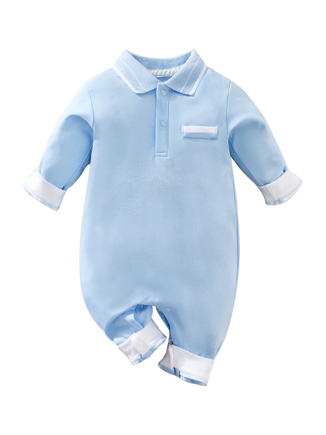 

StyleCast Infants Blue Pure Cotton Rompers