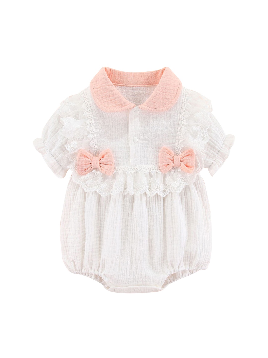 

StyleCast Infants Girls White Cotton Bodysuit