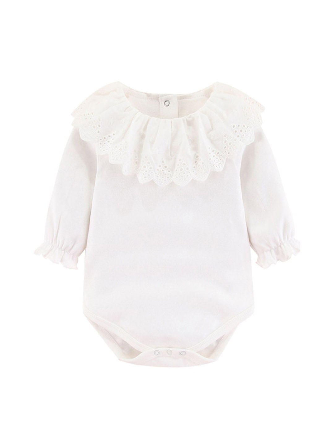 

StyleCast Infants Girls White Cotton Bodysuit
