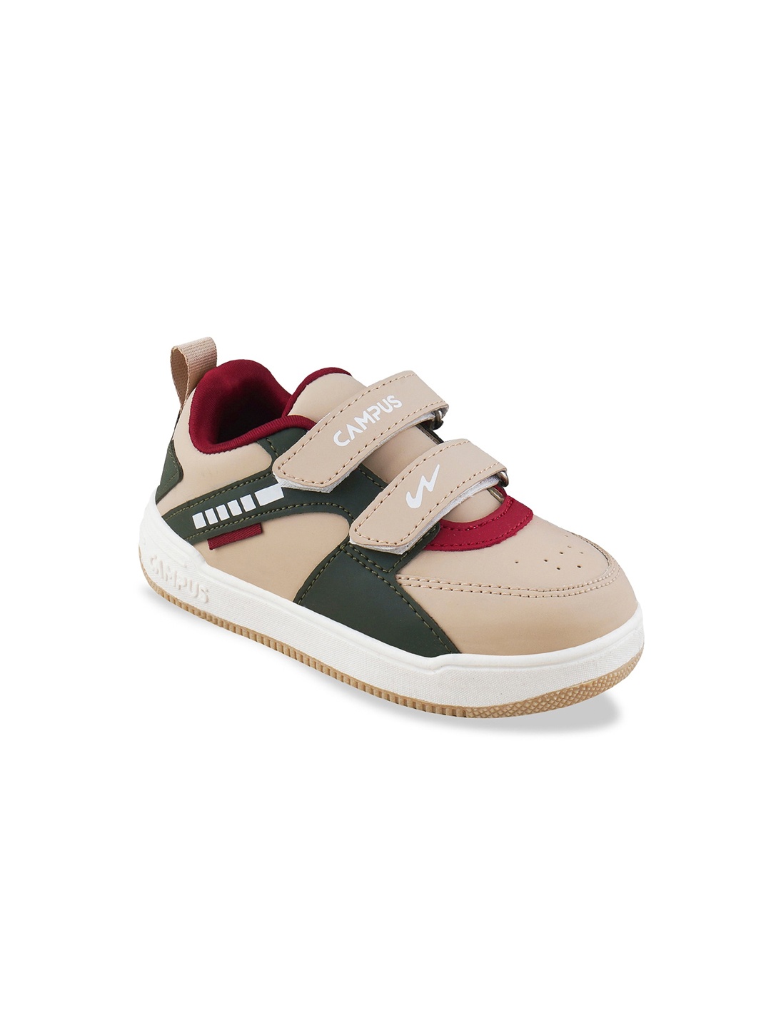 

Campus Kids Colourblocked Sneakers, Beige