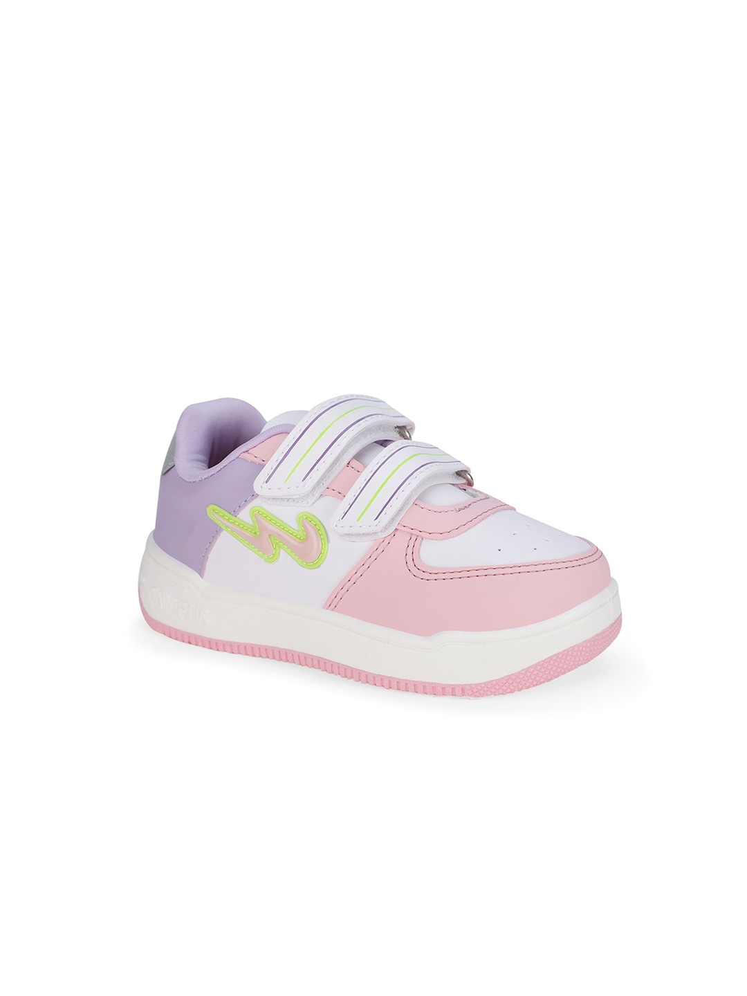 

Campus Kids Colourblocked Sneakers, Off white