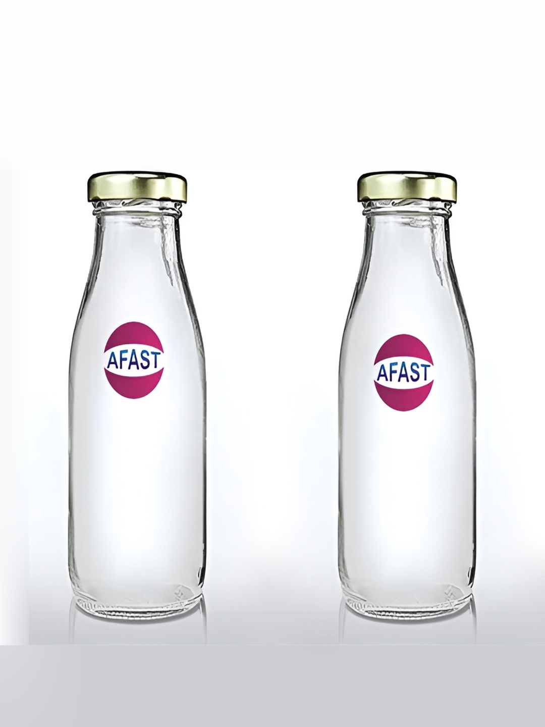 

Afast Transparent 2 Pieces Glass Water Bottle 200 Ml