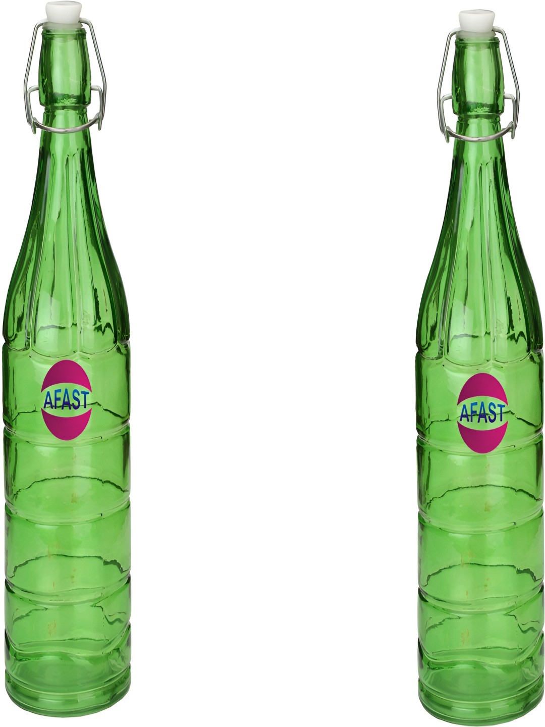 

Afast Green 2 Pieces Glass Water Bottle 1 Ltr