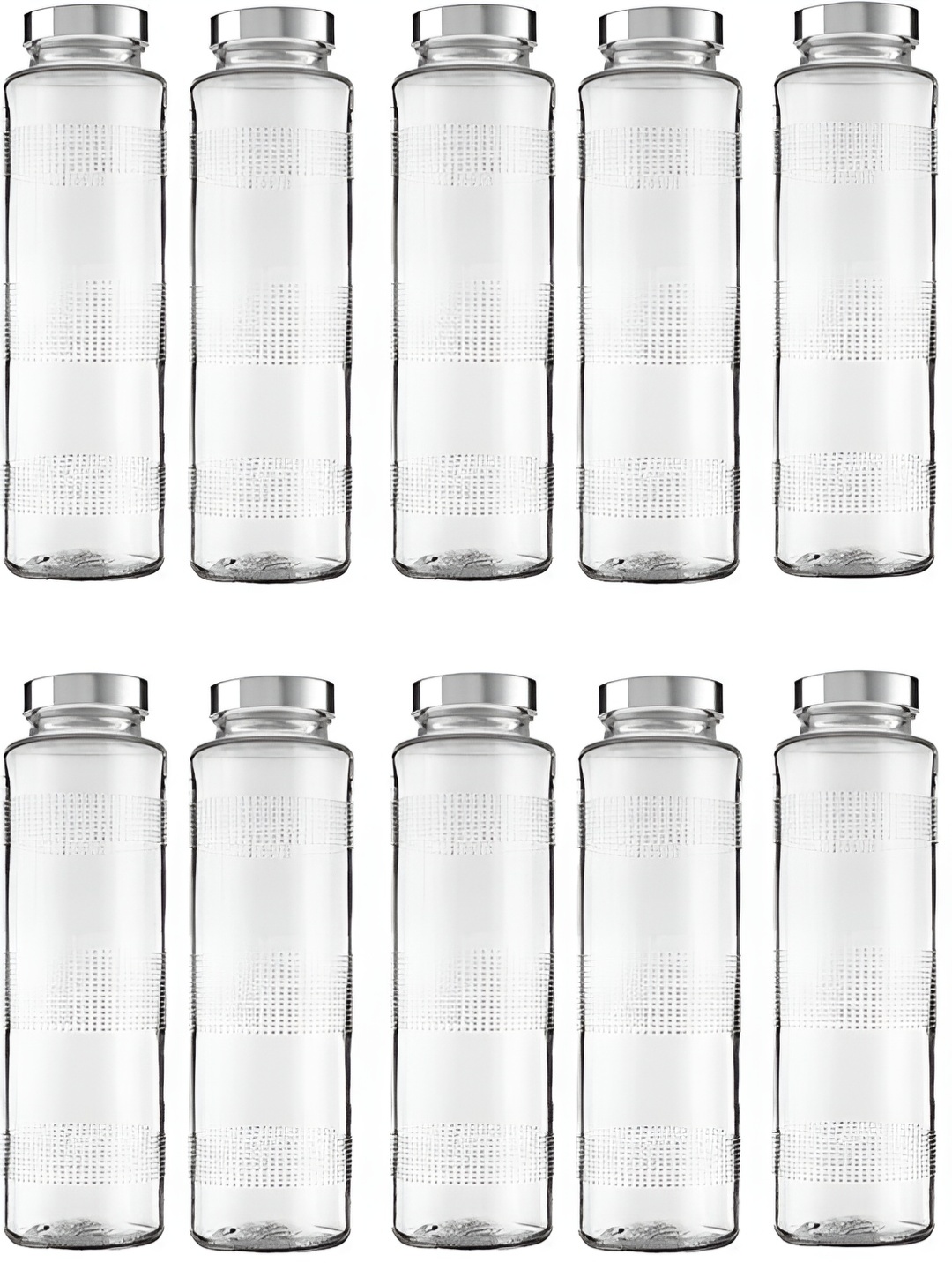 

Afast Transparent 6 Pieces Glass Water Bottle
