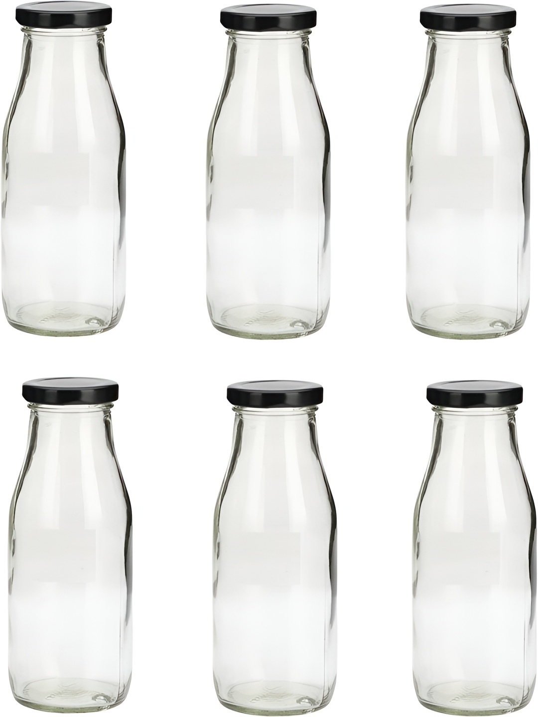 

Afast Transparent 6 Pieces Glass Water Bottle