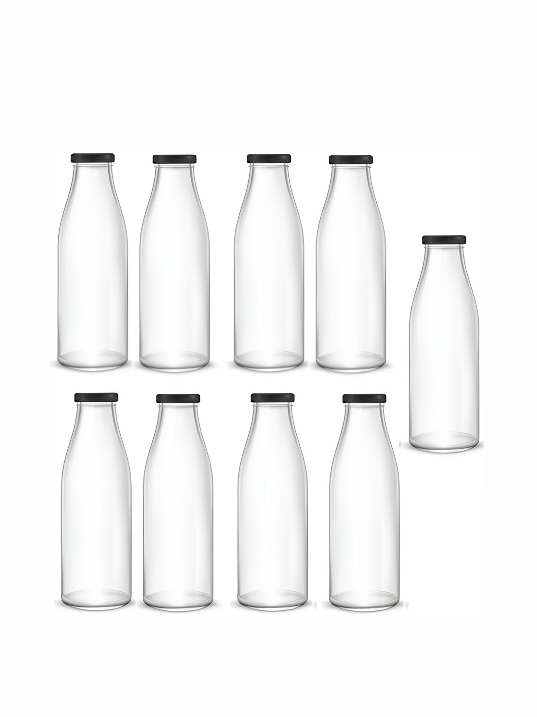 

Afast Transparent 6 Pieces Glass Water Bottle