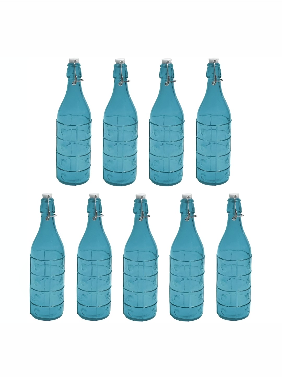 

Afast Blue 6 Pieces Glass Water Bottle 1 ltr