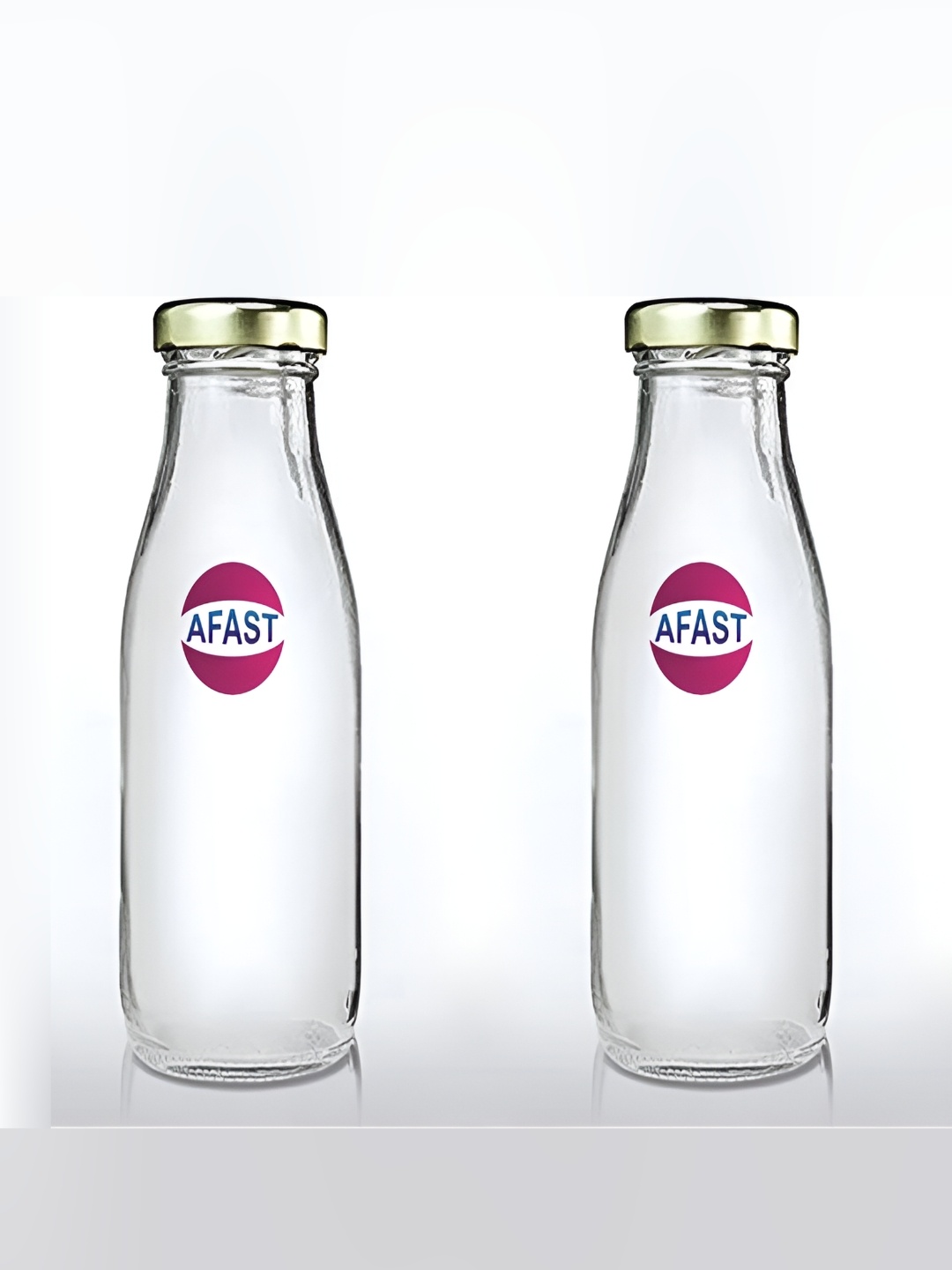 

Afast Transparent 2 Pieces Glass Water Bottle