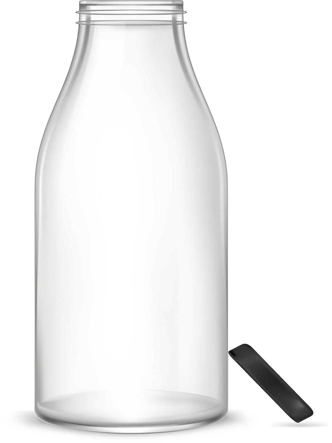 

Afast Transparent Glass Water Bottle 500ml