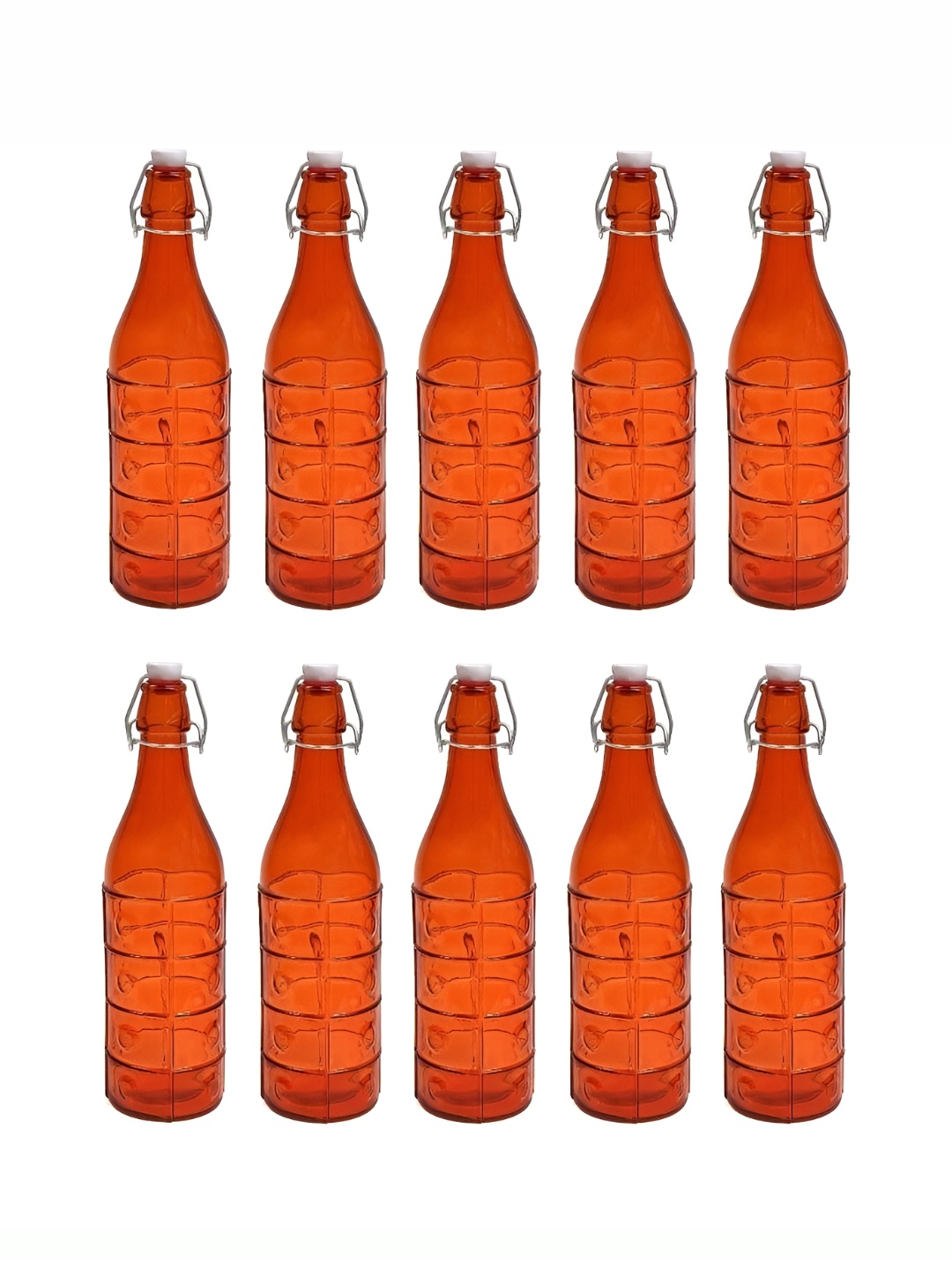 

Afast Red 6 Pieces Glass Water Bottles 1L