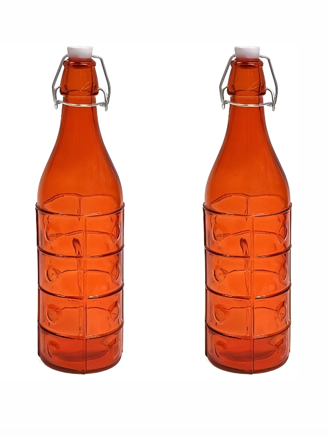 

Afast Red 2 Pieces Glass Water Bottle 1 Ltr