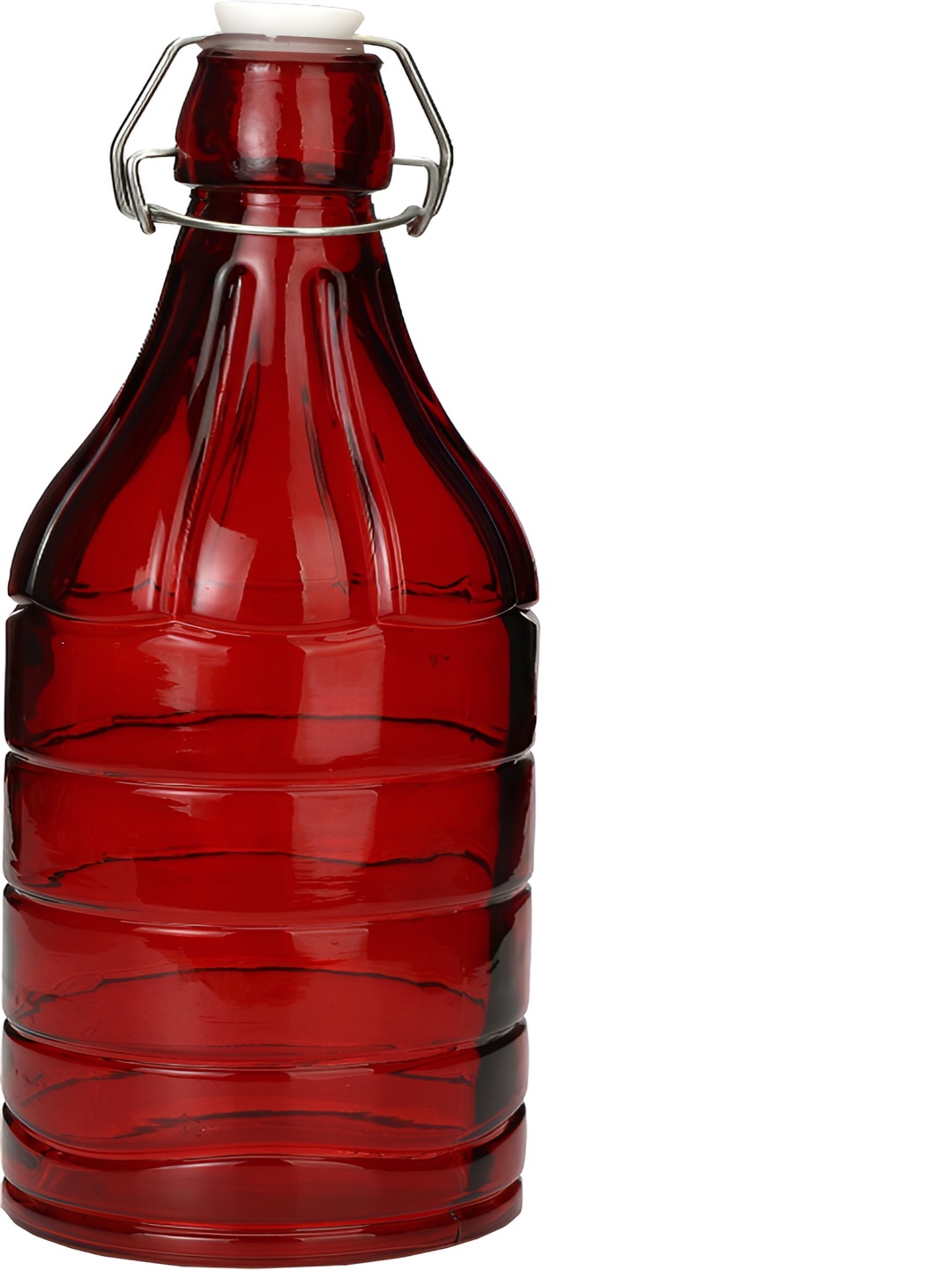 

Afast Red Glass Water Bottle 1L