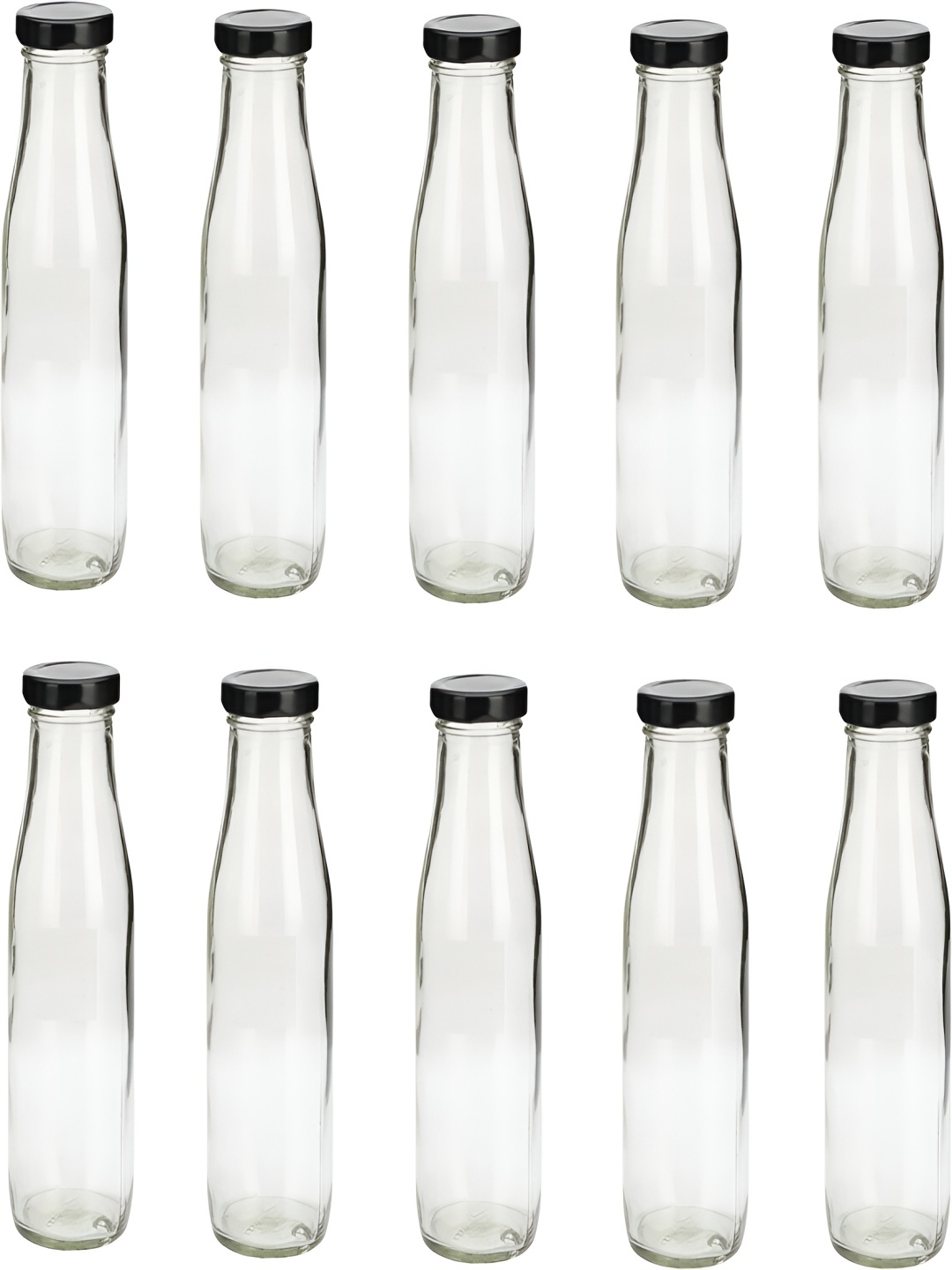 

Afast Transparent 6 Pcs Glass Water Bottle 500 ml