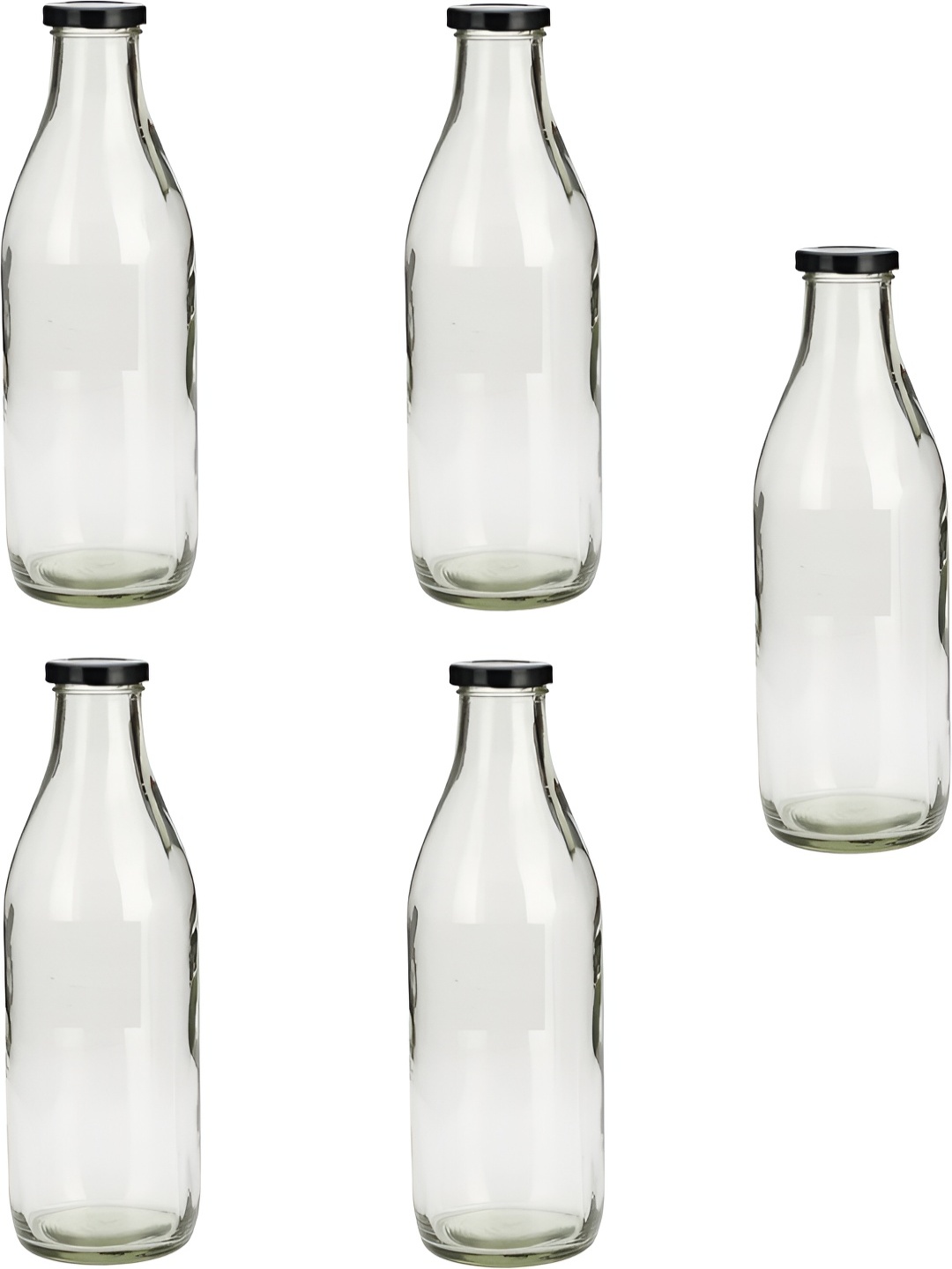 

Afast Transparent 5 Pieces Glass Water Bottle