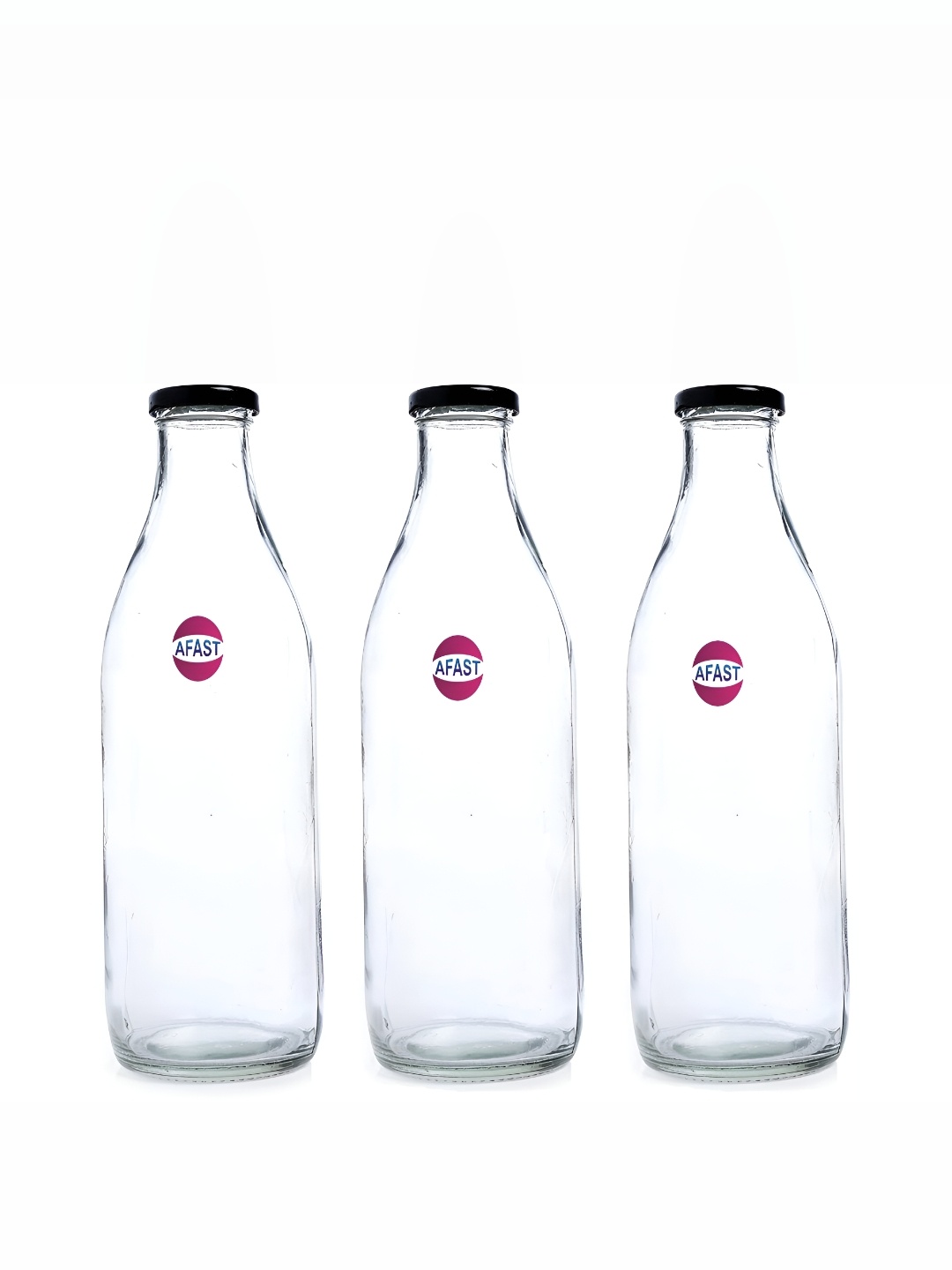 

Afast Transparent 3 Glass Water Bottle 350 ML